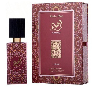 Lattafa Ajwad Pink To Pink By Lattafa Unisex Rose, Magnolia, Ambergris, Vanilla, Moss Eau De Parfum Spray 2 Oz | Target