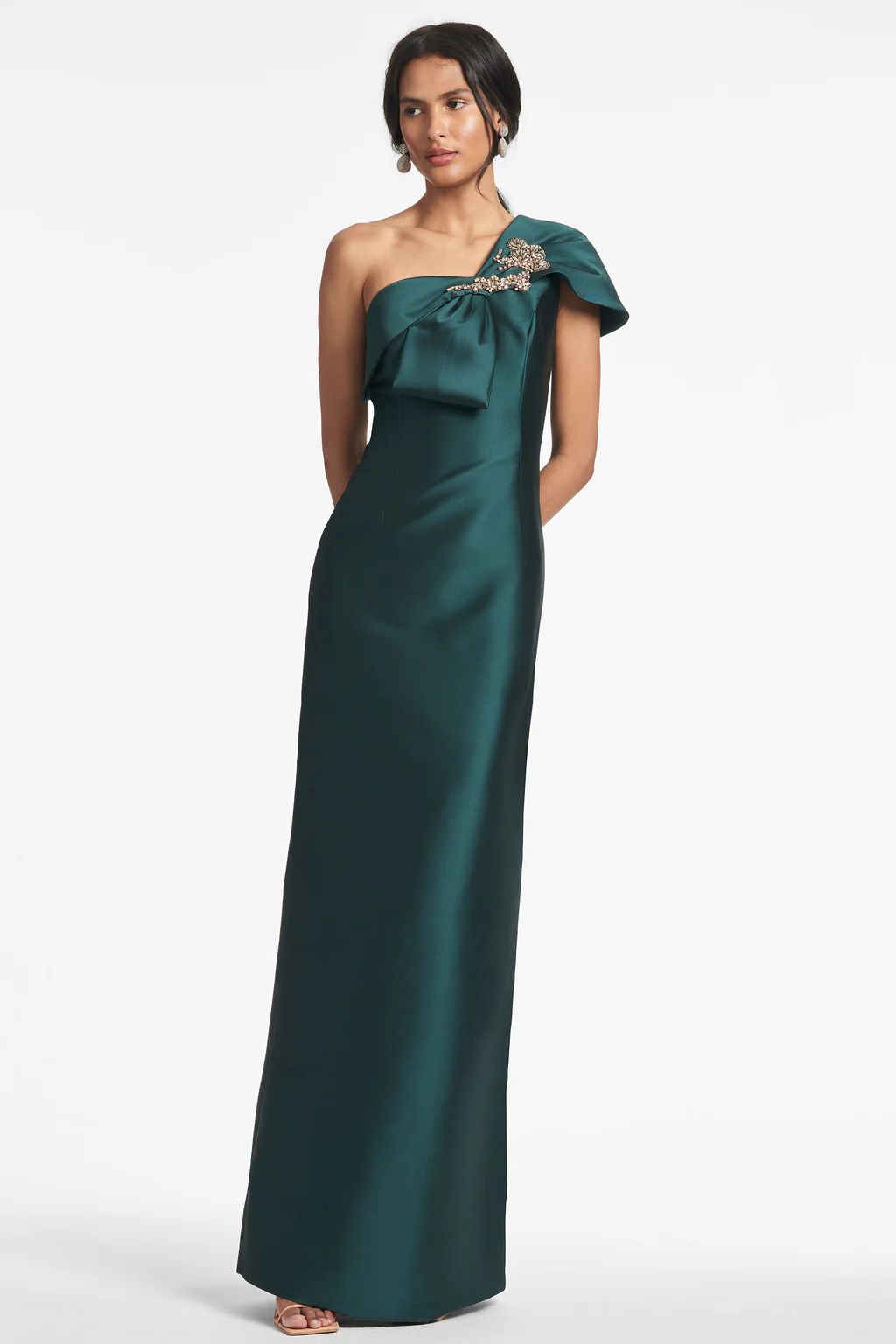 Ines Gown - Forest Green | Sachin and Babi