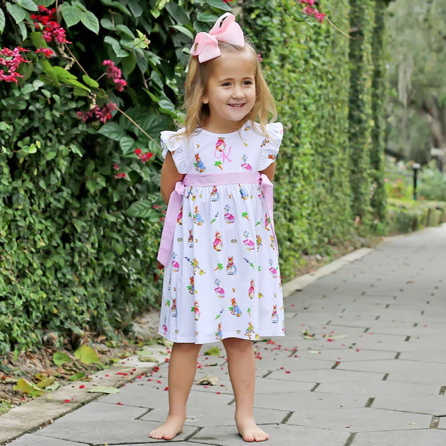 Storybook Bunny Tale  Avery Dress | Classic Whimsy
