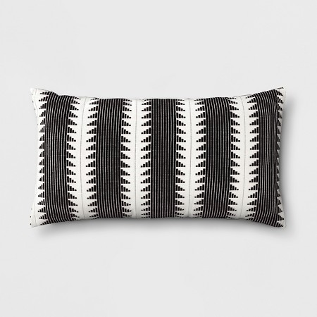 Ebony Global Oversized Lumbar Throw Pillow (27"X15") - Threshold™ | Target