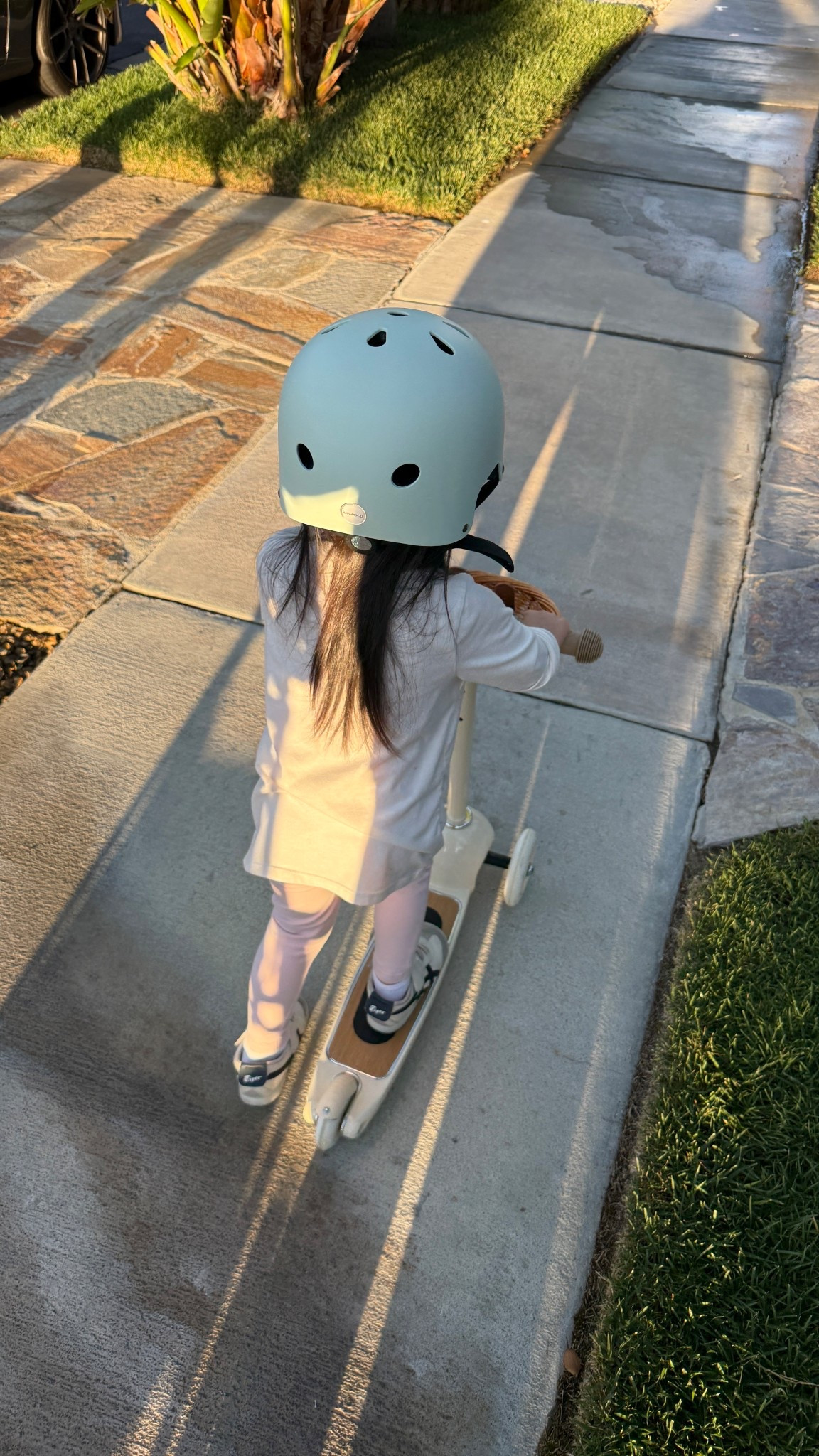 post dinner scootering with my toddler! #toddlertoys #toddleractivities #toddlerscooter #scooter @Banwood 

#LTKmomlife #LTKdayinmylife #LTKKids