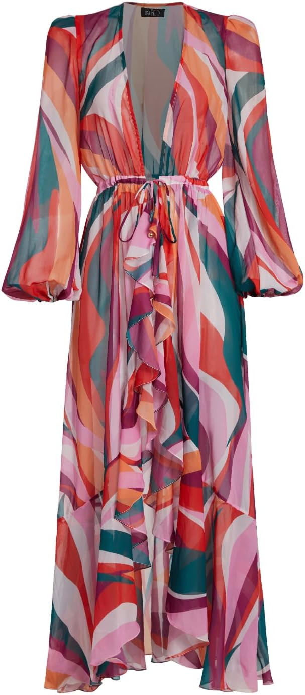 Amazon.com: Delos Tie-Front Robe : Luxury Stores | Amazon (US)