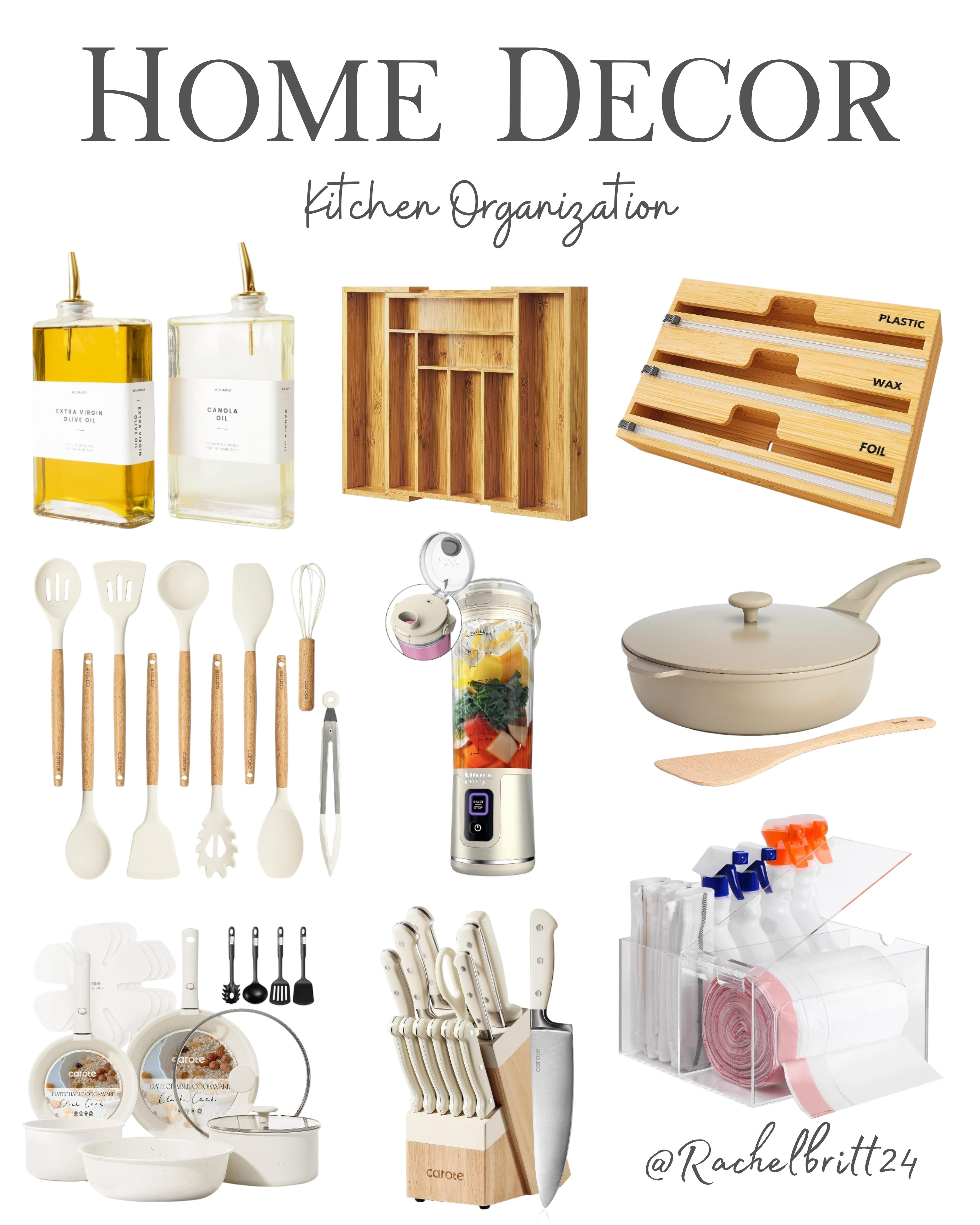 Transform your kitchen with these must-have home decor and organization finds. Functional, stylish, and perfect for creating a clutter-free space you will love. Tap to shop these kitchen essentials! #KitchenOrganization #HomeDecor #KitchenStyle 

 #LTKGiftGuide #LTKHoliday #LTKSaleAlert