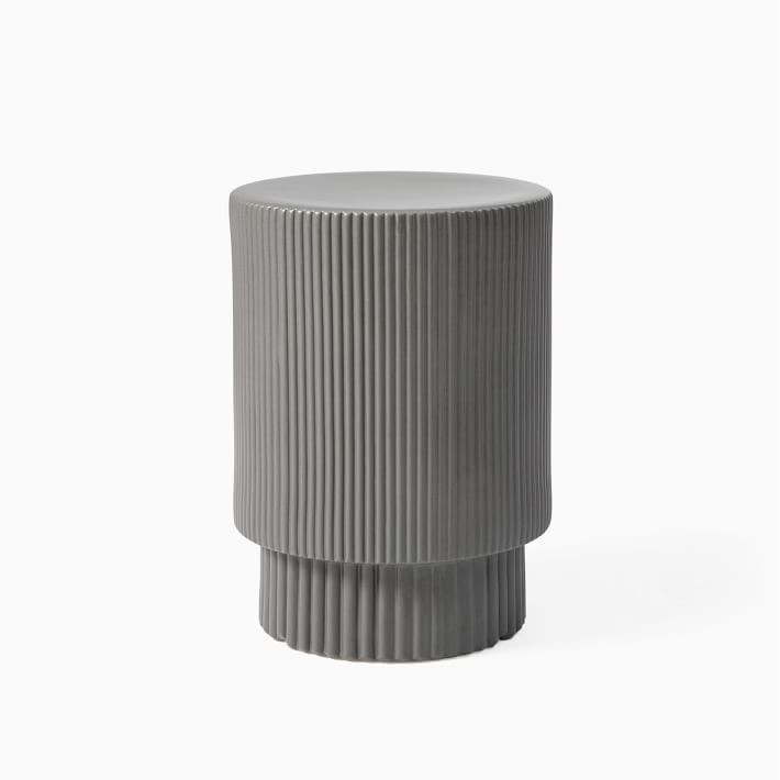 Fluted Side Table (13"–16") | West Elm (US)