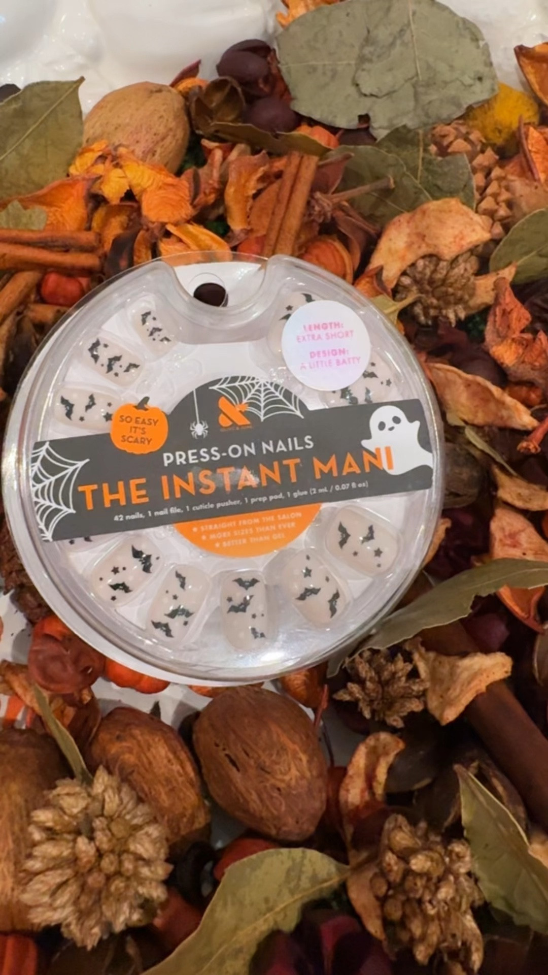 O&J had the cutest Halloween DIY MANIS! Pop these cuties on! (Glue or stickies) for a festive mani! They’re selling out Fast so linked a few! 

#LTKHalloween #LTKBeauty