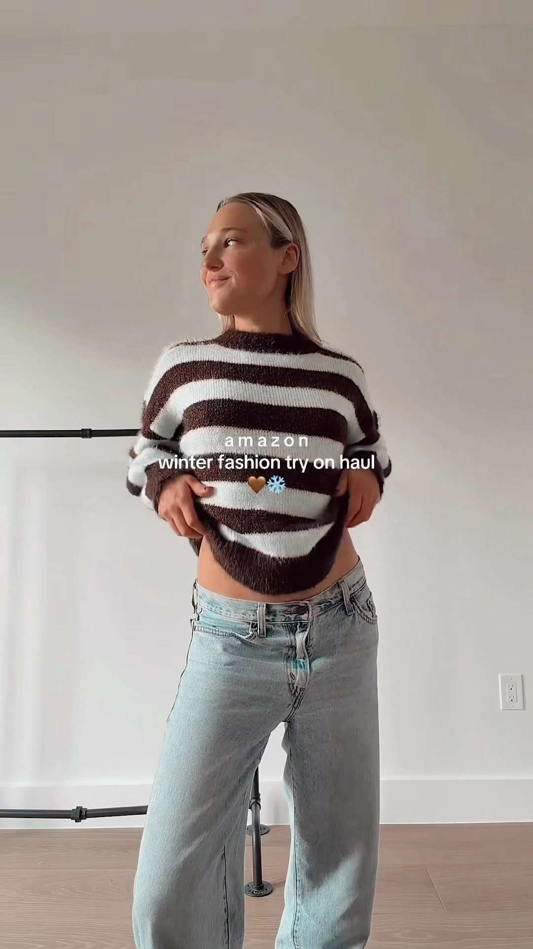 Winter fashion try on haul with some of my favorite Amazon pieces this season. The stripes, the cozy textures, the neutral layers… everything feels so easy to style and genuinely elevates your everyday outfits. These are the pieces I keep reaching for because they make getting dressed feel effortless but still cute.

#amazonfashion
#winterstyle
#neutralwardrobe
#cozycapsule
#tryonhaul 

 #LTKootd #LTKSeasonal #LTKSaleAlert