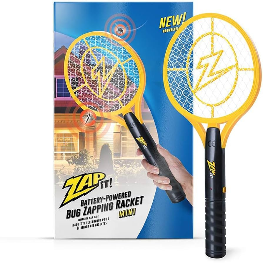 Zap It Electric Fly Swatter Racket & Mosquito Zapper - High Duty Battery Powered 3,500 Volt Elect... | Amazon (US)