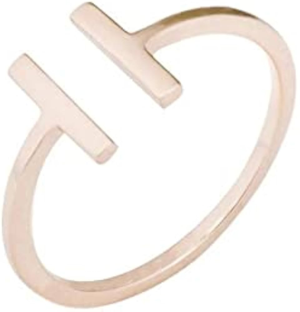 T Square Ring Rose Gold | Amazon (US)