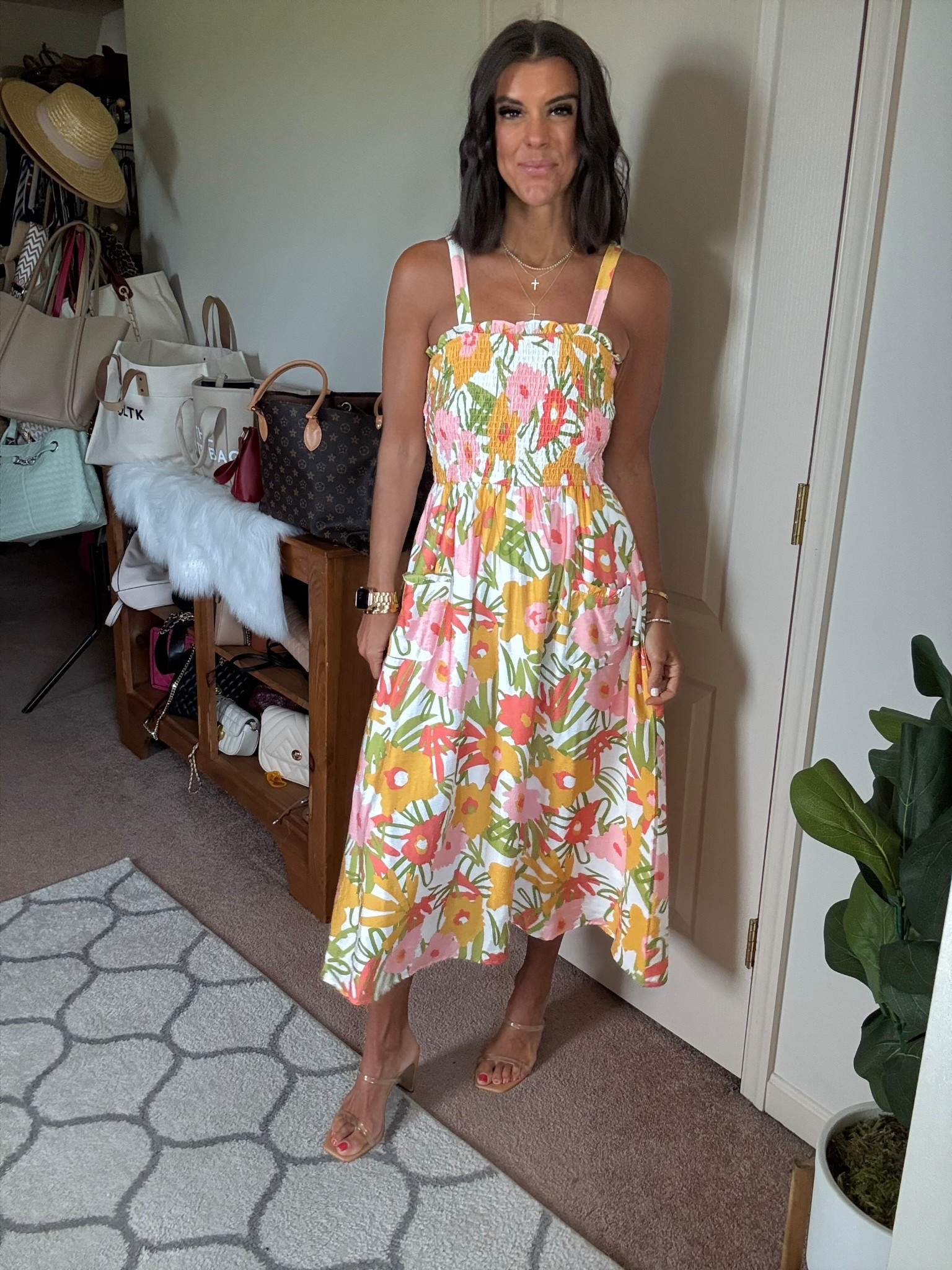 Size small in dress 

#LTKFindsUnder100 #LTKSeasonal