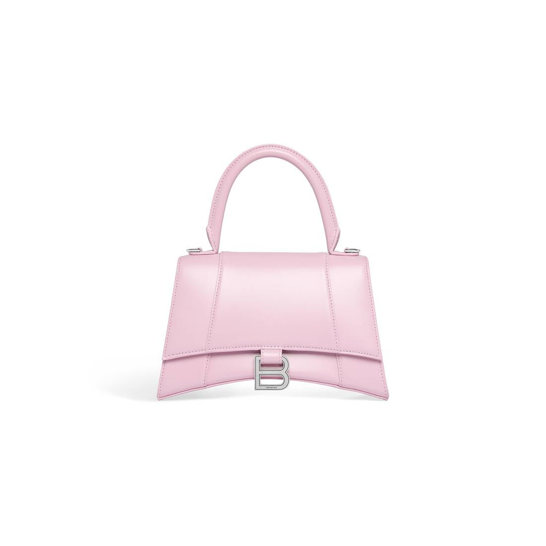 Women's Hourglass Small Handbag Box in Pink| Balenciaga® US | Balenciaga