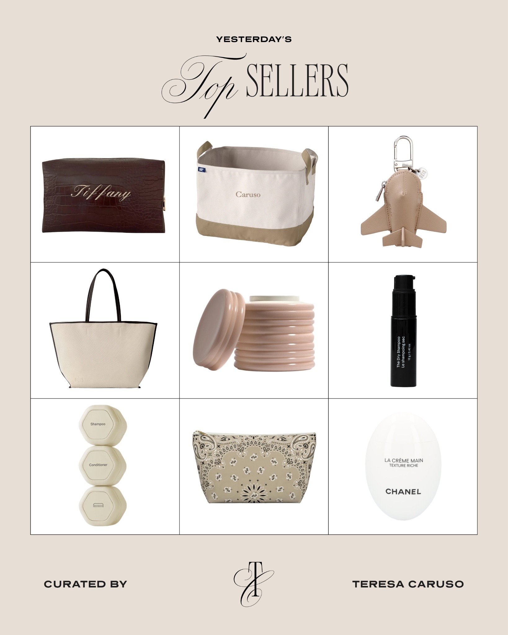 Yesterday’s top sellers