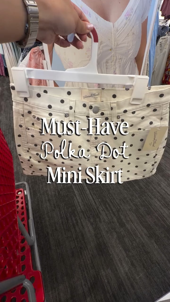 Polka dotted anything is always a yes! 🖤

Currently on sale for target circle deal days! 