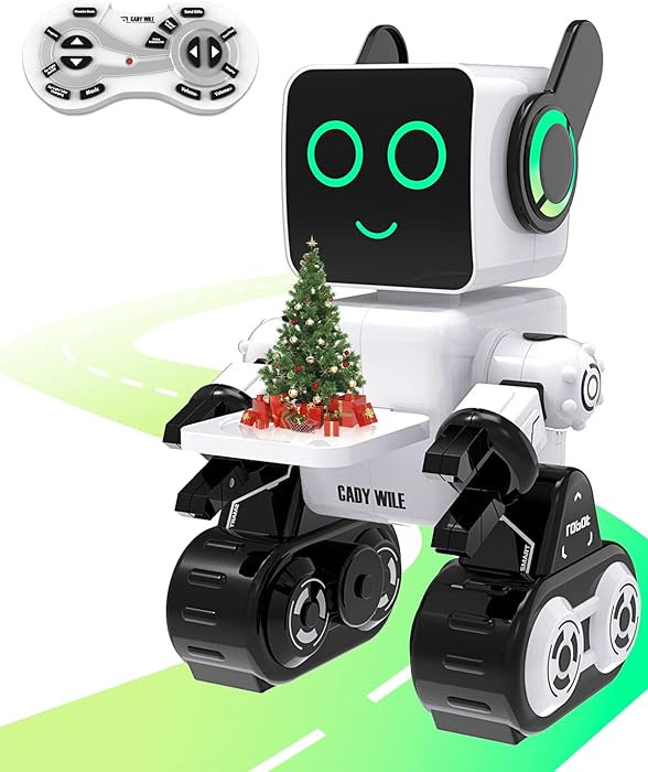 okk Robot Toys for Kids, Programmable Remote Control Robot, Interactive Toys with Coin Bank, LED ... | Amazon (US)