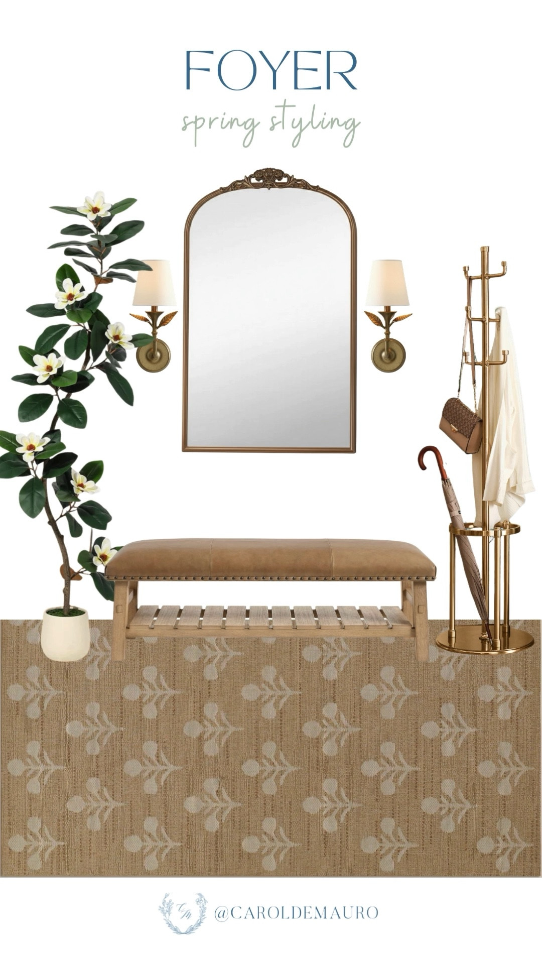 Refreshing your home for the new season doesn't have to be a major overhaul. This inspo is all about bringing in light, warmth, and a little bit of nature to welcome you home.

entryway styling, furniture finds, vintage decor, modern farmhouse, floral arrangement, living room inspo, foyer design, console table

#LTKSeasonal #LTKHome #LTKU