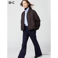 Uniqlo - Bomber Jacket - Dark Brown - XXS | UNIQLO (UK)