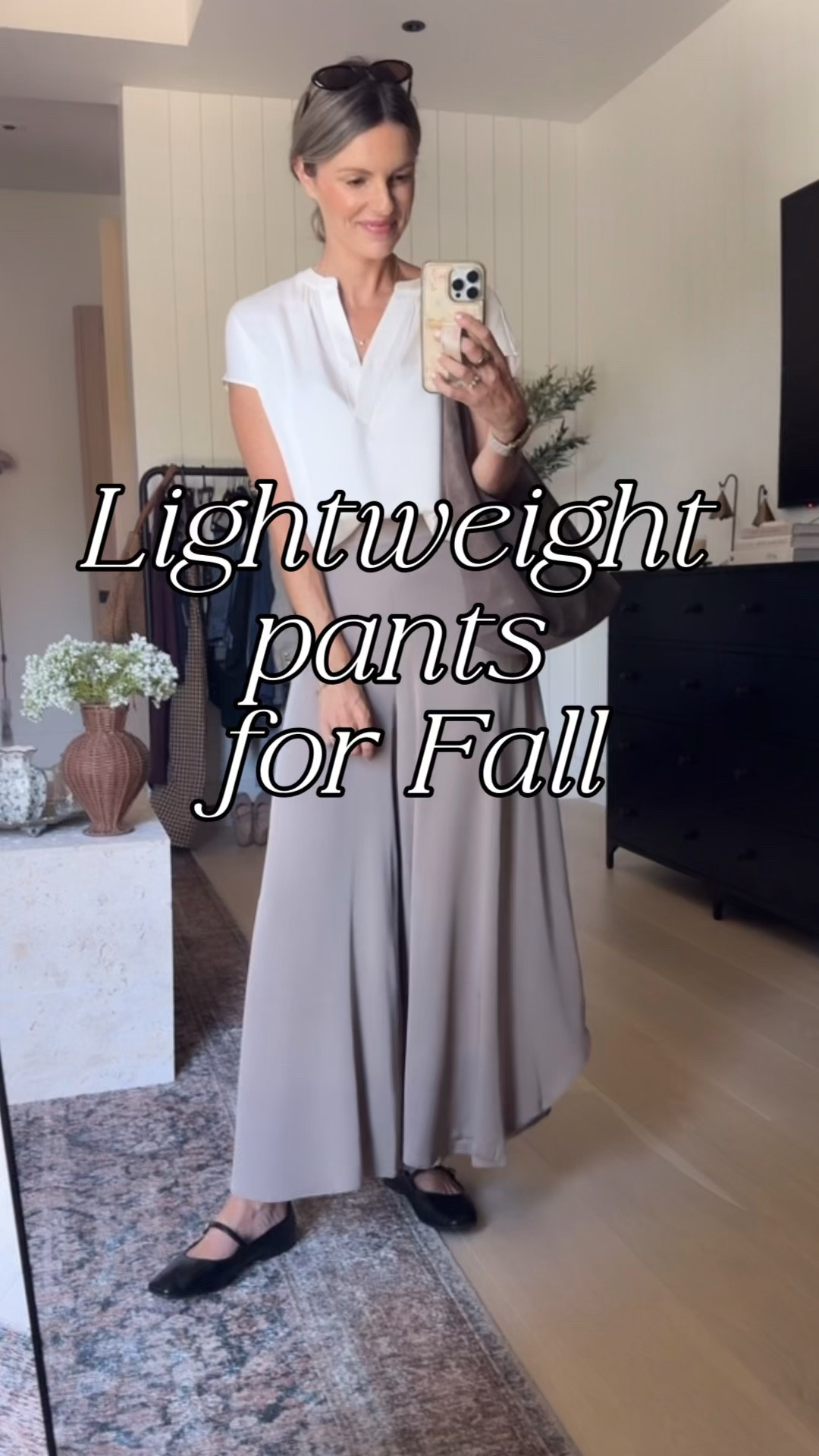 If you don’t have these washable lightweight pull off pants from Quince yet you need to get them! I’m wearing a size small, which is my normal size. And they could be worn so many different ways! They are the perfect lightweight pant to wear this fall while it’s still so hot out! I’ll wear them all day and they won’t wrinkle at all!

@Quince  #QuincePartner

#LTKOver40 #LTKootd