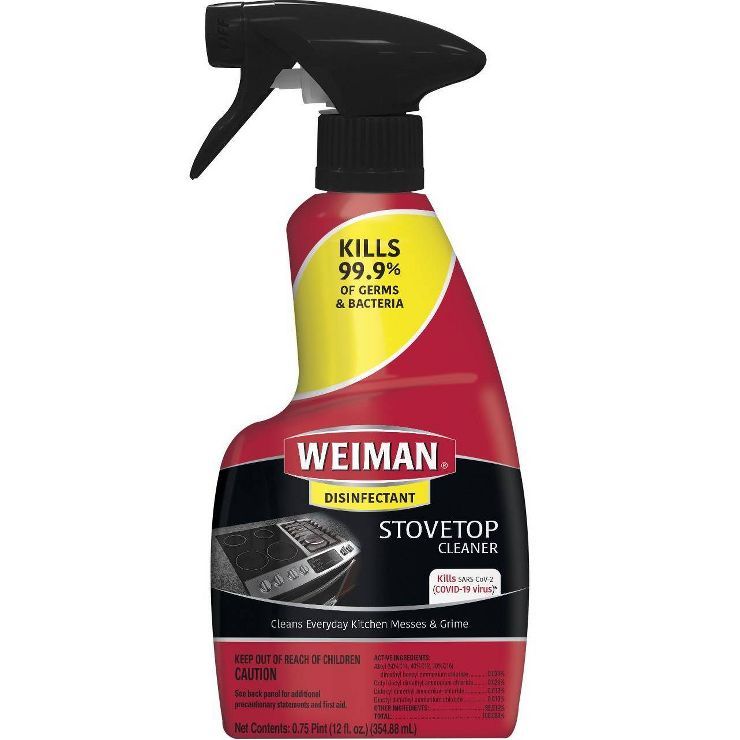 Weiman Disinfecting Stovetop Daily Cleaner - 12oz | Target