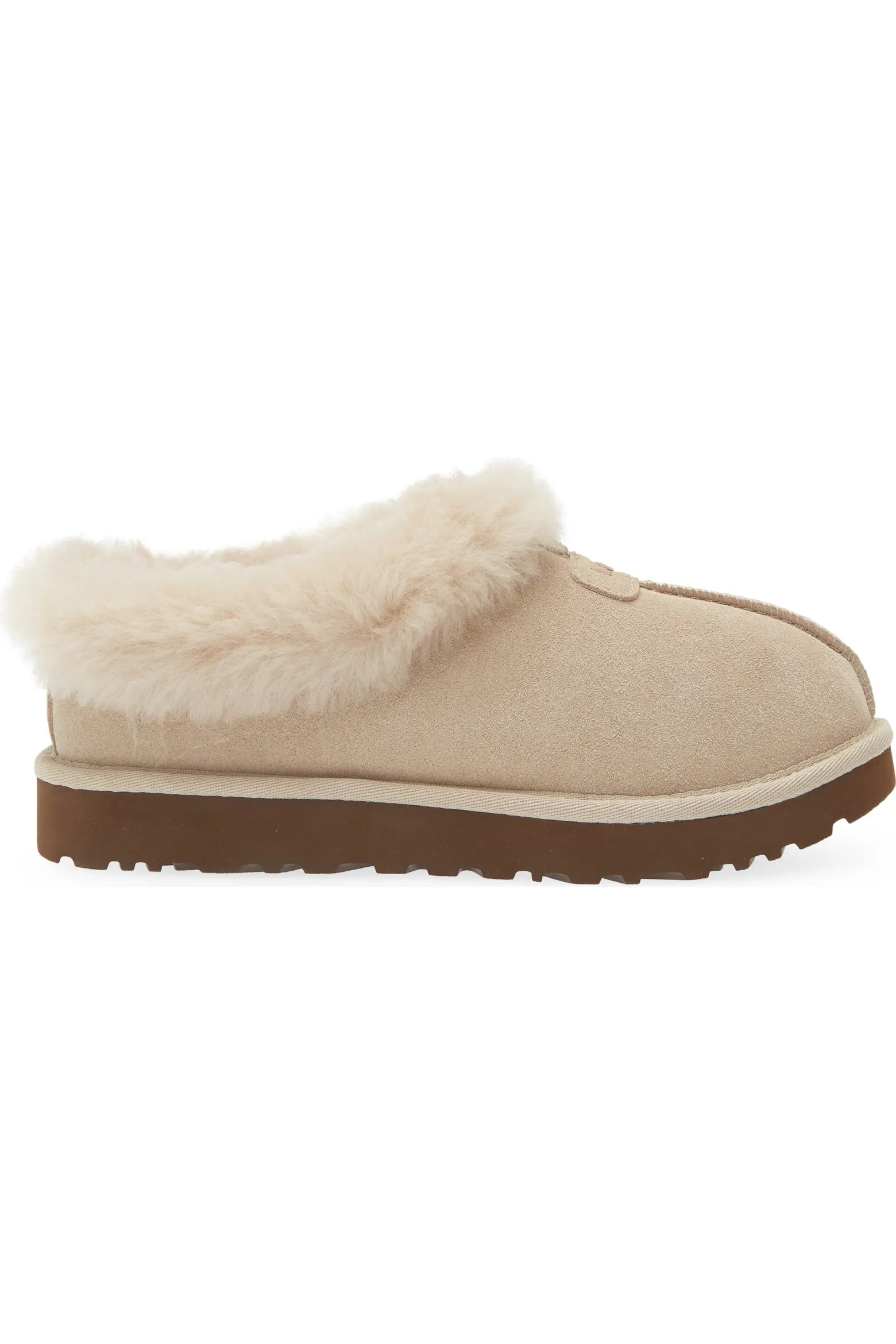 Tazzette Genuine Shearling Collar Slipper (Women) | Nordstrom | Nordstrom