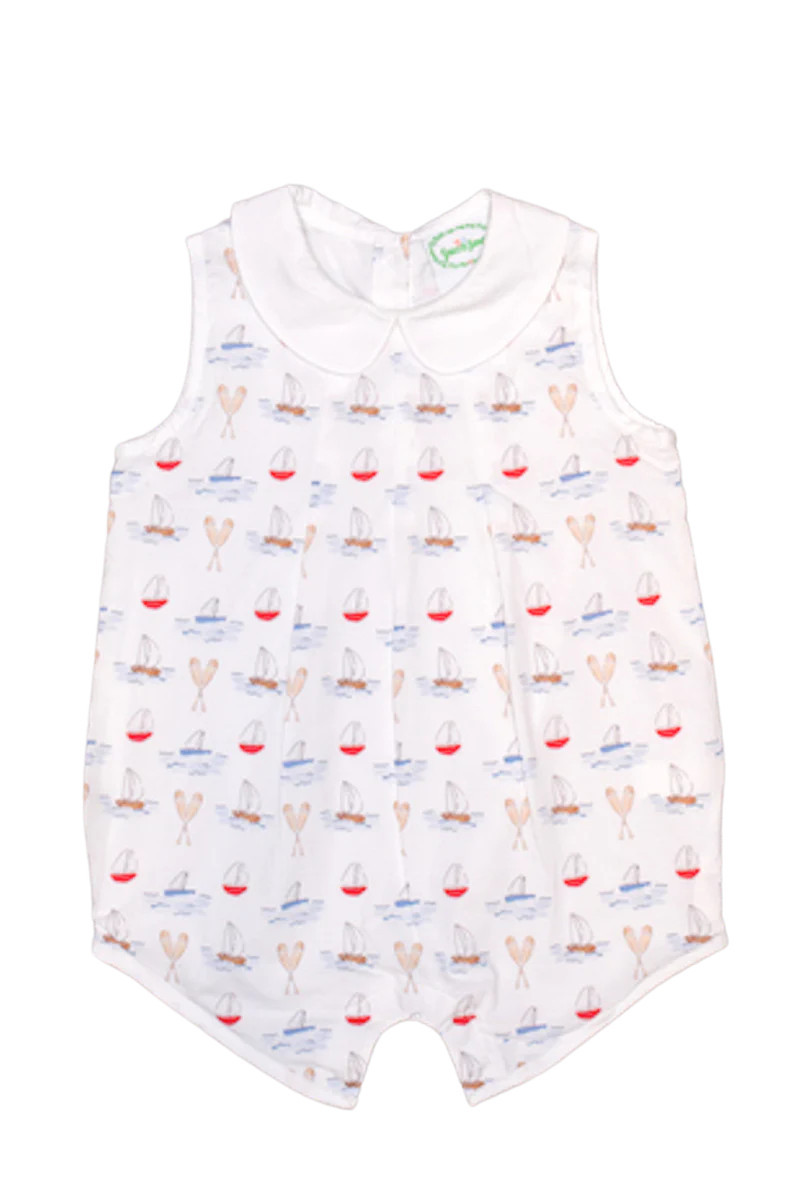 Sailboat Romper | Grace and James Kids