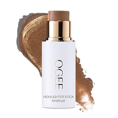 Ogee Sculpted Face Stick (AMETHYST - SOFT CHAMPAGNE SHIMMER) Certified Organic Blush Stick - Mult... | Amazon (US)