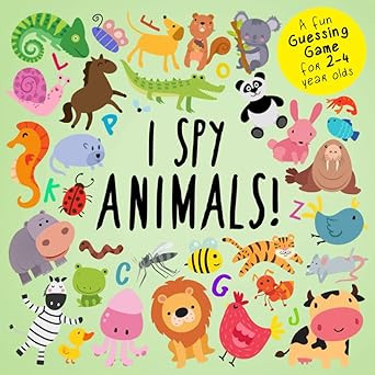 I Spy - Animals!: A Fun Guessing Game for 2-4 Year Olds (I Spy Book Collection for Kids)      Pap... | Amazon (US)