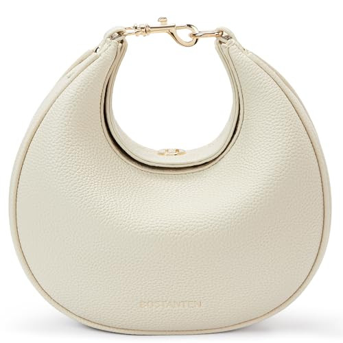 Crossbody Purse Crescent Shoulder Bags for Women Trendy Vegan Leather Clutch Handbag Removable St... | Amazon (US)