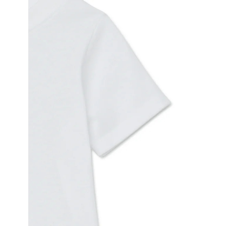 Garanimals Baby Boys Short Sleeve Solid Tee, Sizes 0-24 Months - Walmart.com | Walmart (US)