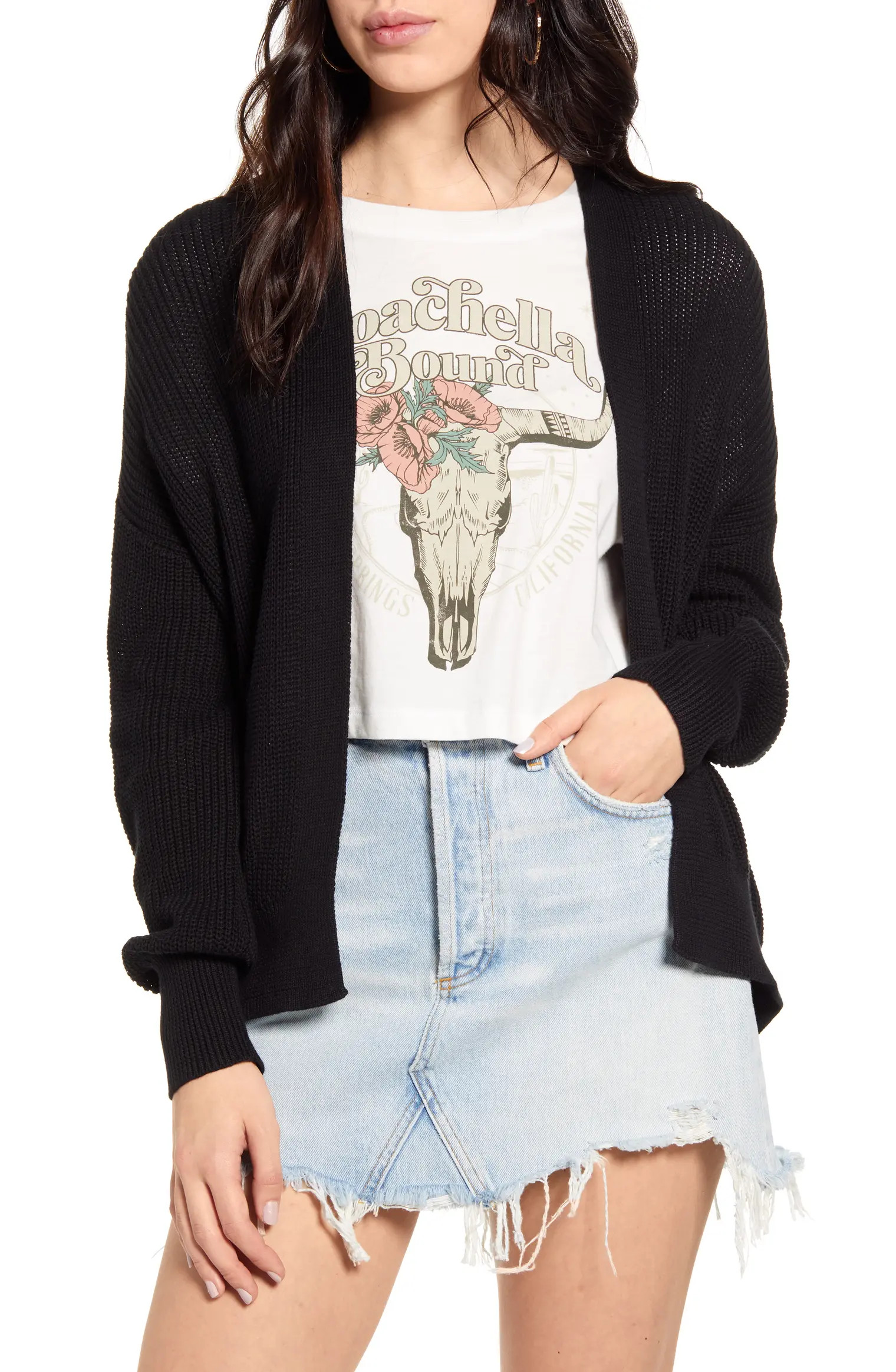 Casual Open Front Cardigan | Nordstrom