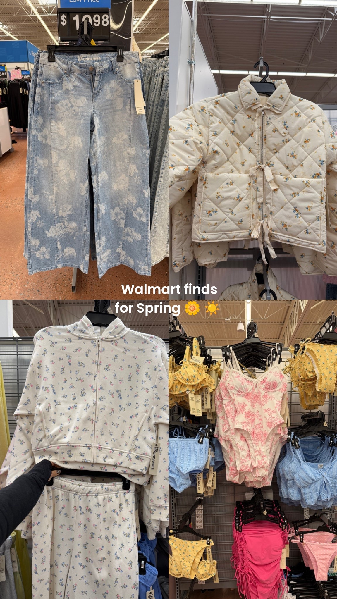 Don’t be sleeping on Walmart!! They have such cute finds now 💖 spring collections are coming out and I love all the florals  

#LTKmomlife #LTKgrwm #LTKootd