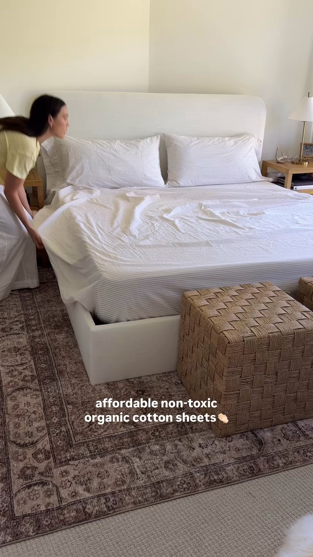 Affordable organic cotton sheets from Target!

Guest bedroom
Bedding 
Bed 
Home decor

#LTKHome