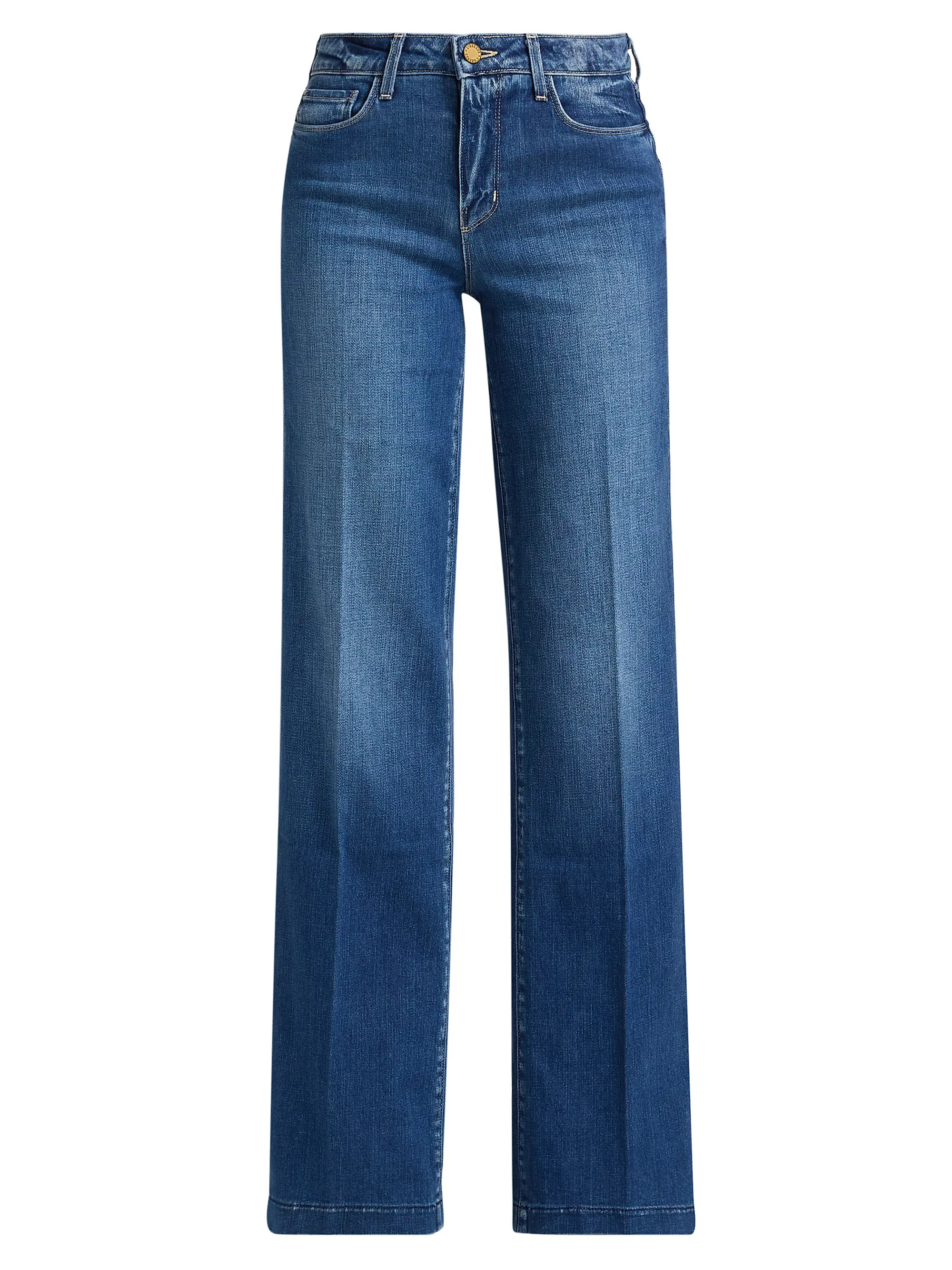 Clayton High-Rise Wide Jeans | Saks Fifth Avenue