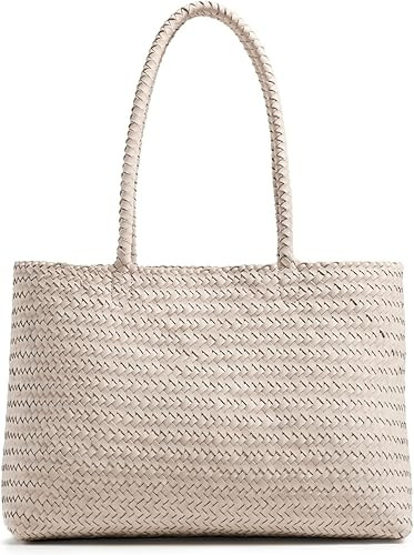 Madewell Women's The Handwoven Leather Tote | Amazon (US)