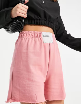 Public Desire sweat shorts in rose | ASOS (Global)