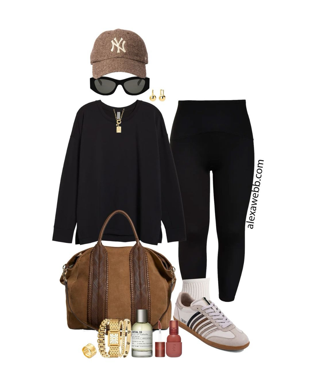 Plus Size Glamping Capsule - A collection of plus size clothes you can mix and match when "glamping" or glamorously camping! Adorable plus size loungewear and activewear with trendy accessories. Easily put together outfits from this capsule. Alexa Webb #plussize

#LTKPlusSize #LTKTravel #LTKMidsize