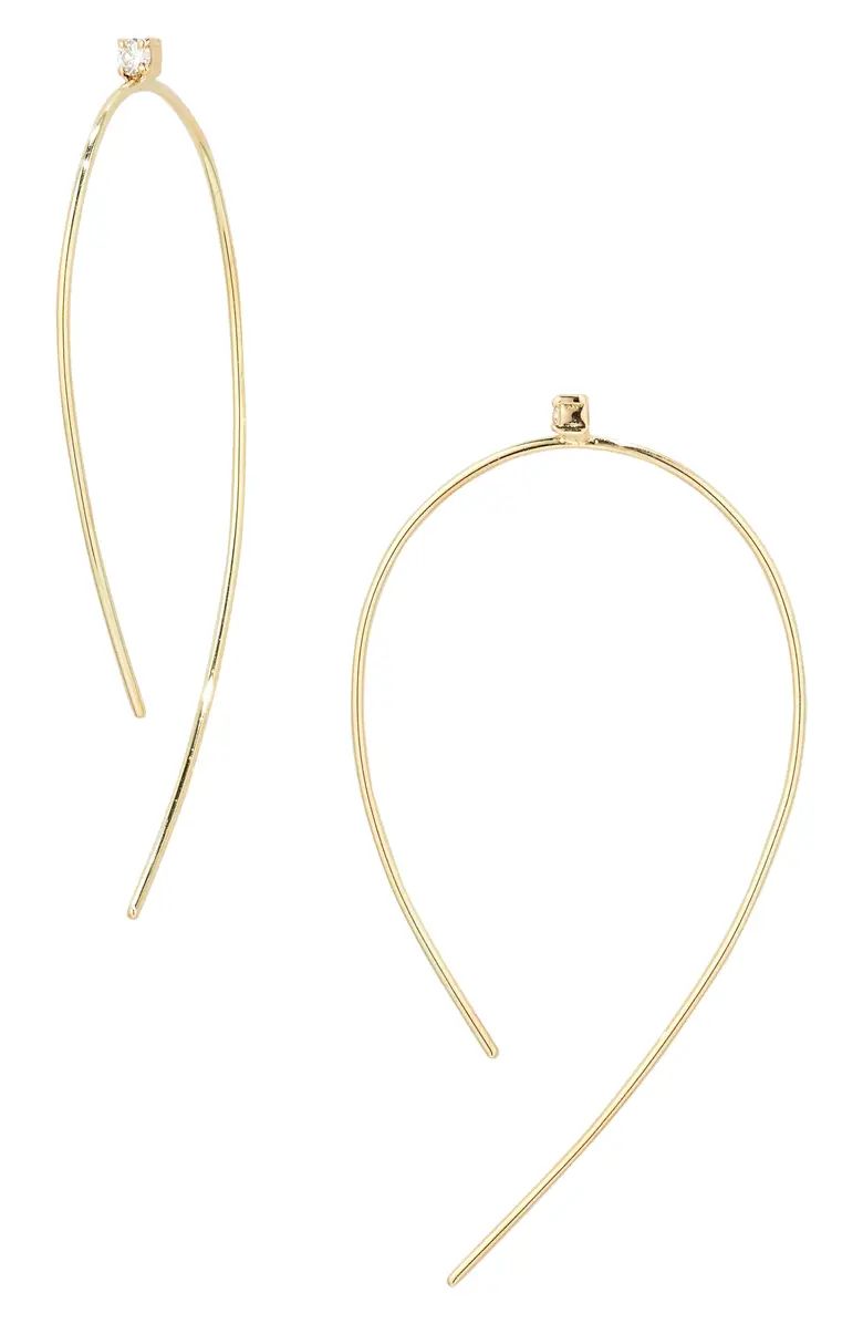 Hooked on Hoops Diamond Earrings | Nordstrom