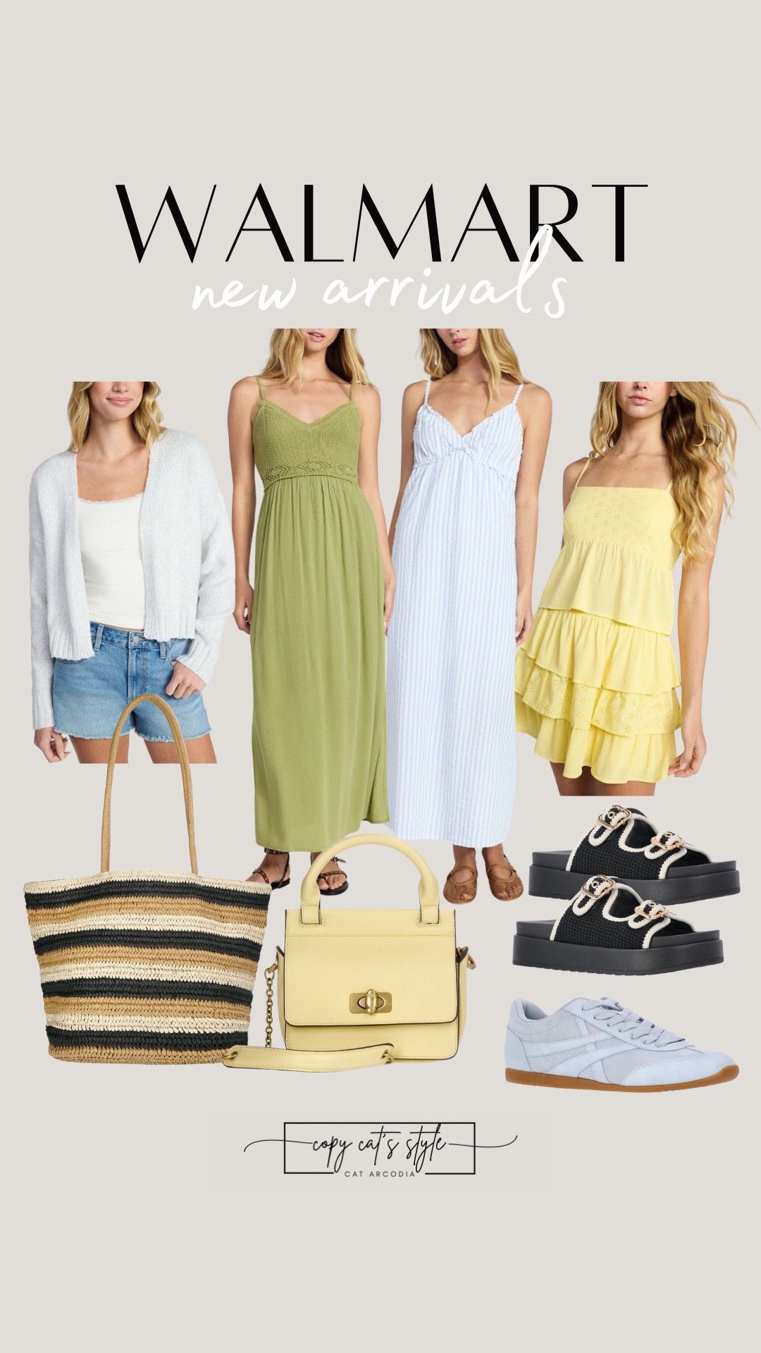 Walmart new arrivals for spring fashion. Walmart dresses, shoes, bags, and more.

#LTKSeasonal #LTKSaleAlert