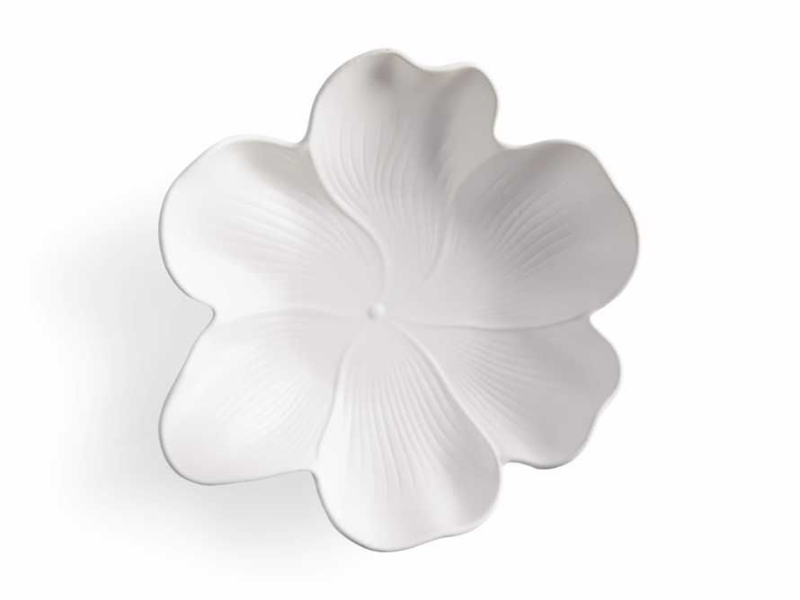 Magnolia Plate in White | Arhaus