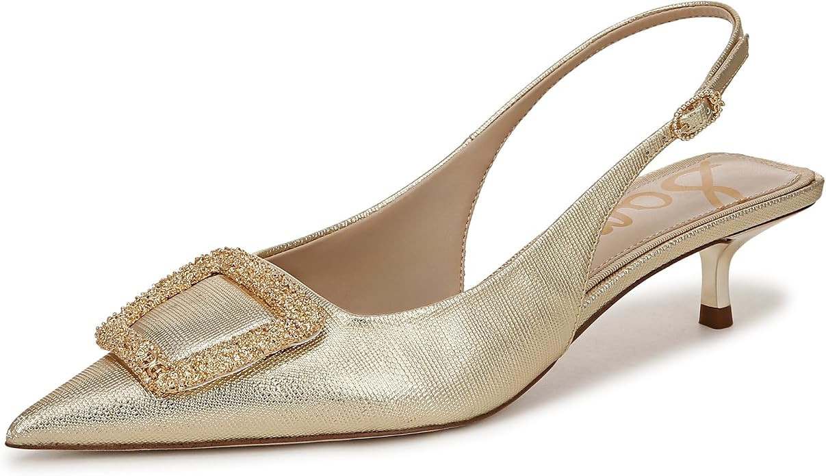 Sam Edelman Women's Kammie Slingback Pumps | Amazon (US)
