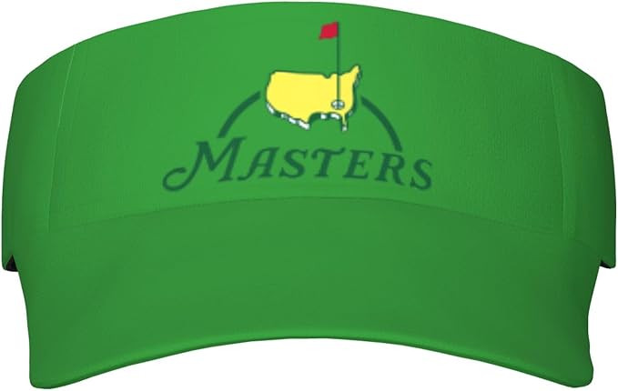 Masters Golf Sports Sun Visor Hats Women Men Golf Visors Hat for Men Adjustable Flower Visor Cap ... | Amazon (US)