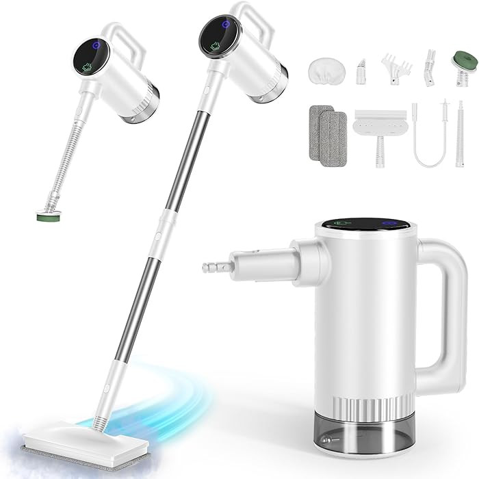 11-in-1 Steam Mop - Detachable Handheld Steam Cleaner with 380mL Tank, 260℉ Floor Steamer for H... | Amazon (US)