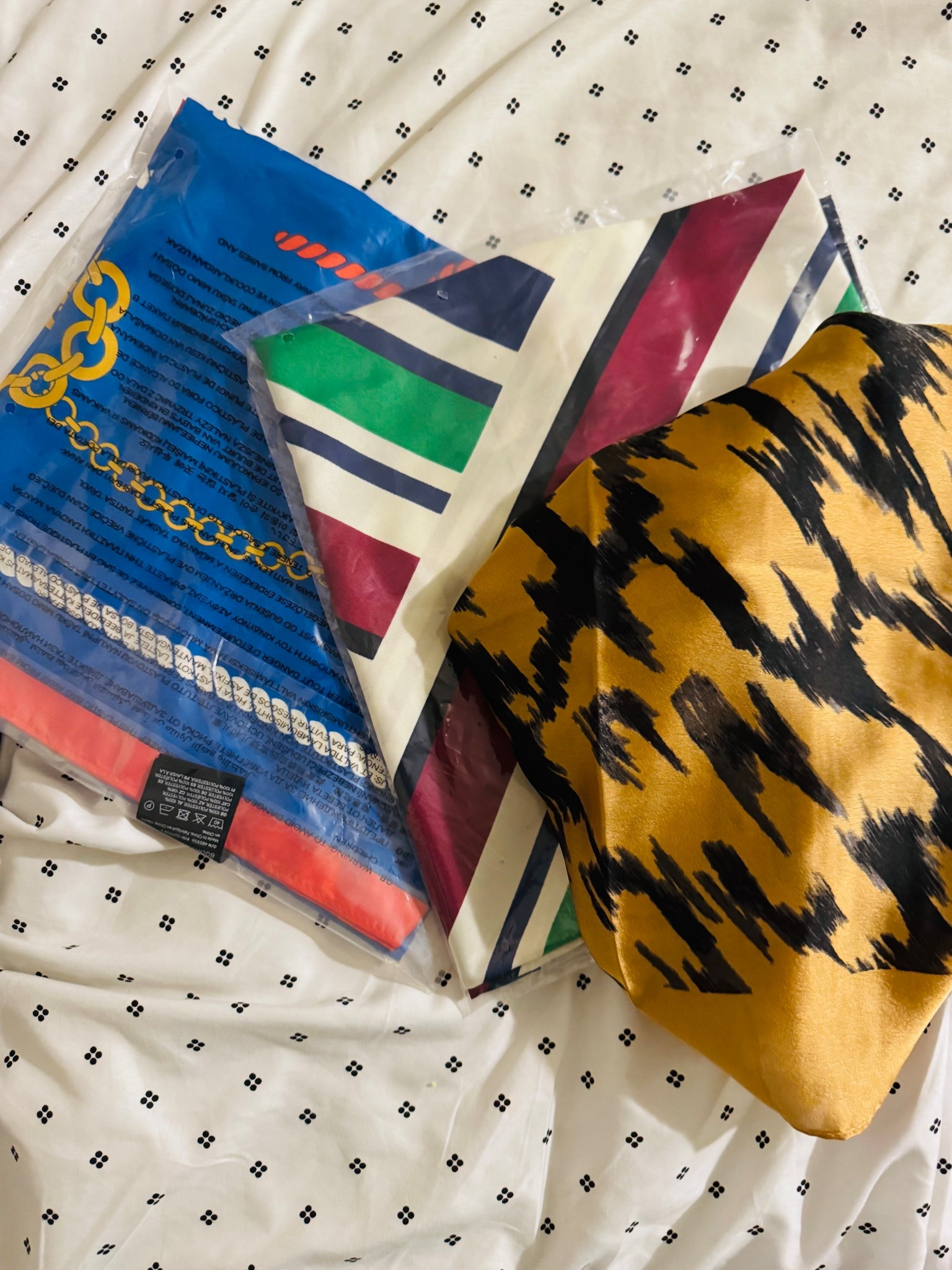 Picked up some new silk scarves 🧣 for styling my handbags 👜. I find scarves to be very versatile, as they can be worn and styled multiple ways for different occasions. These look so luxurious but they’re under $20 each 

#LTKmidsize #LTKstyletip #LTKcurves