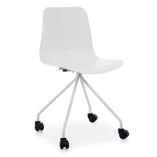 Poly and Bark Alva White Task Chair HD-OF-514-WHI - The Home Depot | The Home Depot