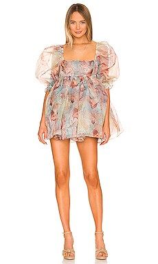 Selkie The Puff Dress in Mucha from Revolve.com | Revolve Clothing (Global)