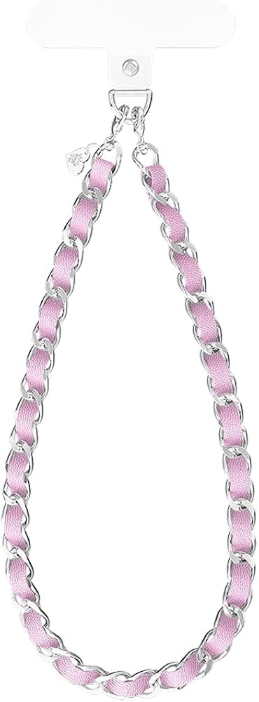 VELVET CAVIAR Leather Chain Phone Charm Wrist Strap - Cute Lanyard Accessory for Women - Fits all... | Amazon (US)