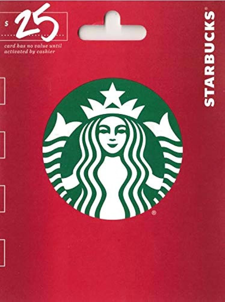 Starbucks Gift Card $25 | Amazon (US)