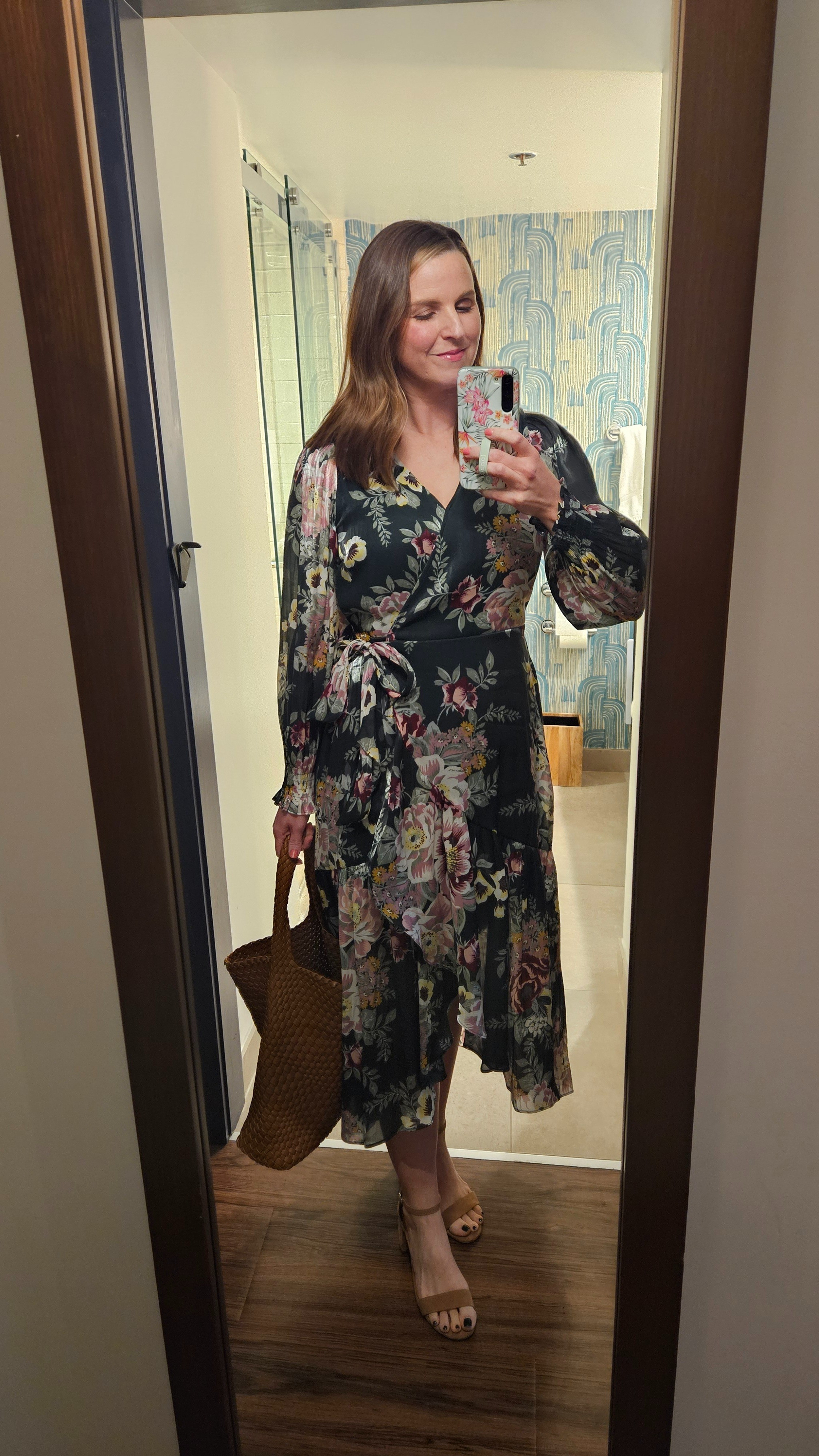 Floral wrap dress outfit 

#LTKWedding #LTKFindsUnder100 #LTKSaleAlert