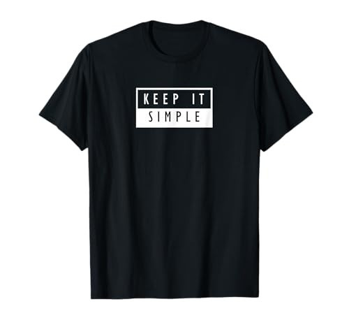 KEEP IT SIMPLE T Shirt - Mens fashion Tee, Shirts for guys T-Shirt | Amazon (US)