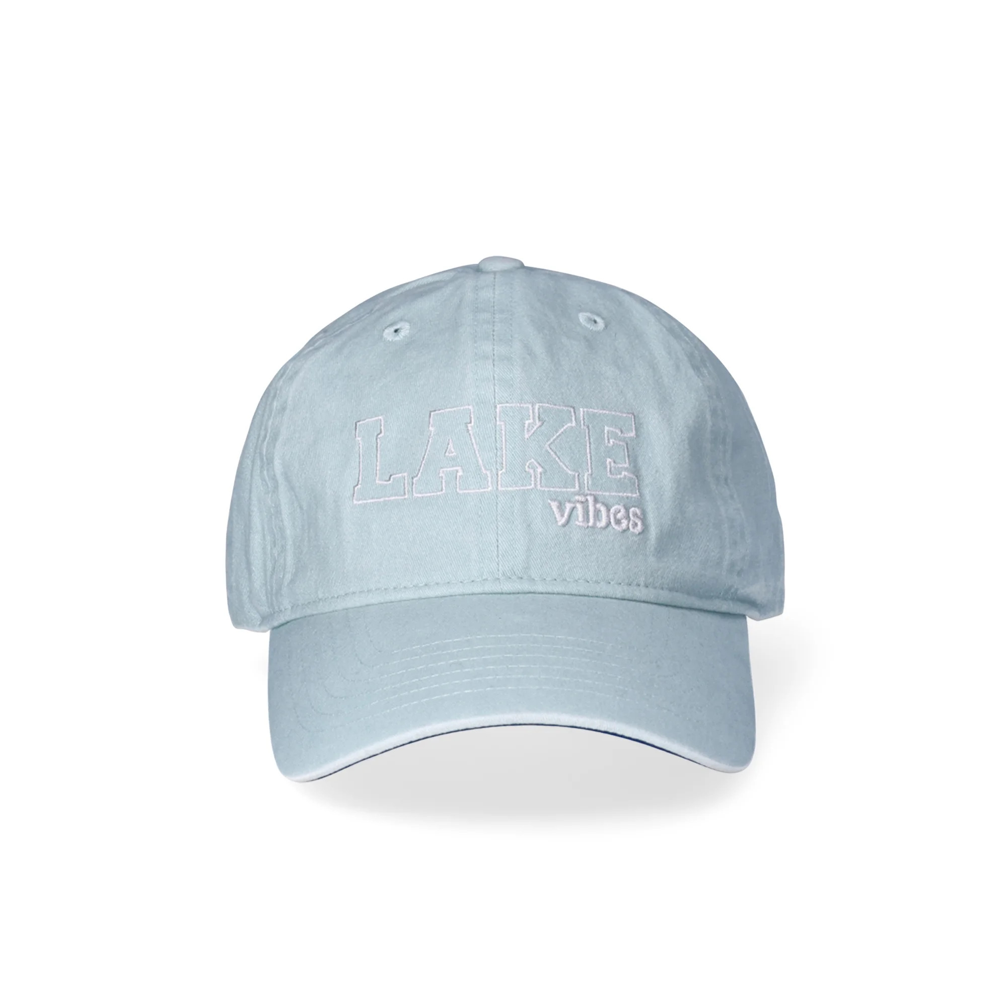 Time and Tru Women's Cotton Twill Lake Vibes Baseball Hat, Ocean Breeze | Walmart (US)