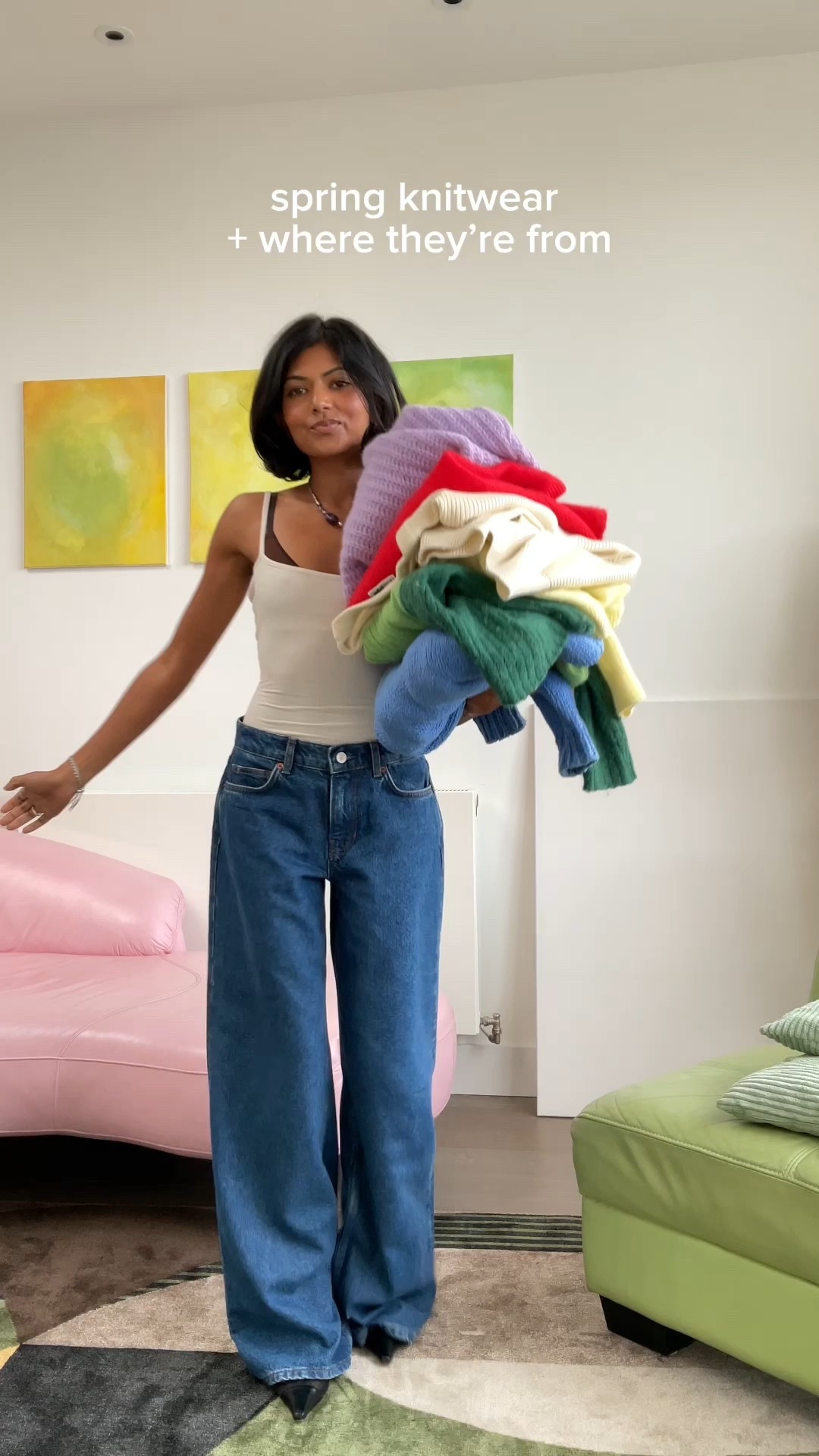  Colourful spring knitwear and where to get them 🌸