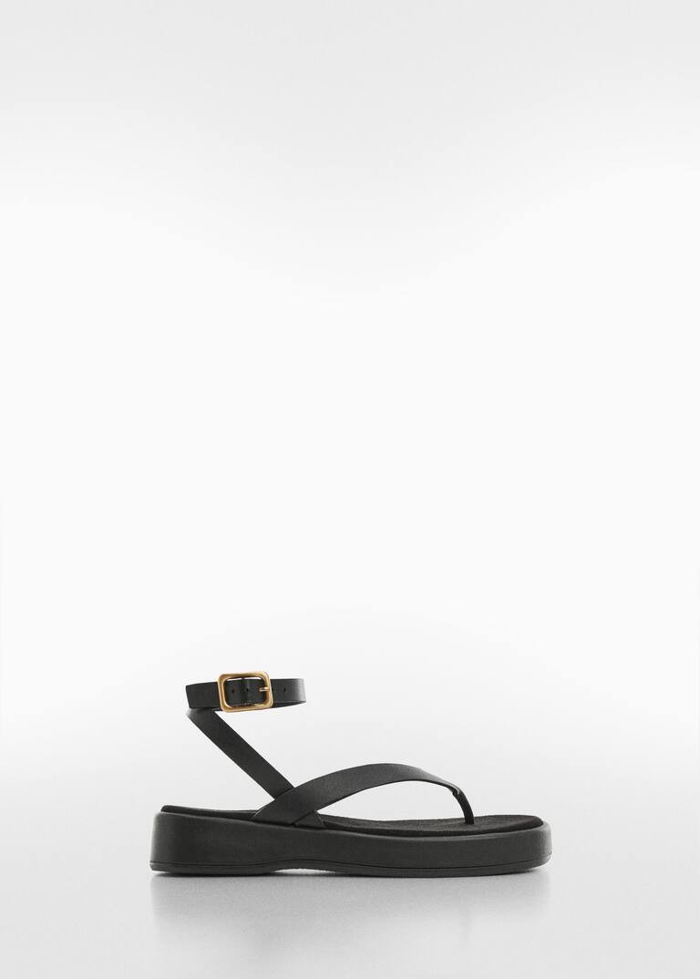 Platform strap sandals | Mango Canada